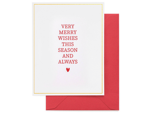 Very Merry Wishes, Single Card