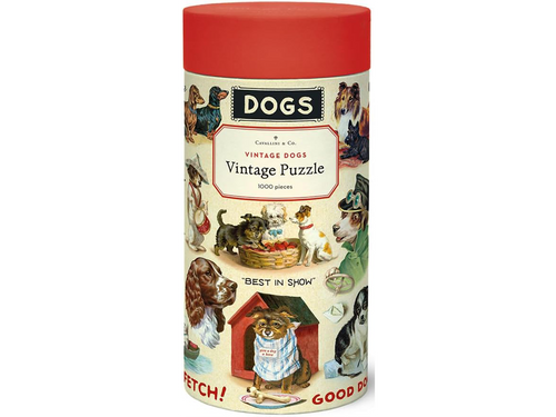 Vintage Dogs 1,000 Piece Puzzle