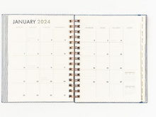 2024 Chicago Ave Weekly Spiral Planner, Dusty Blue