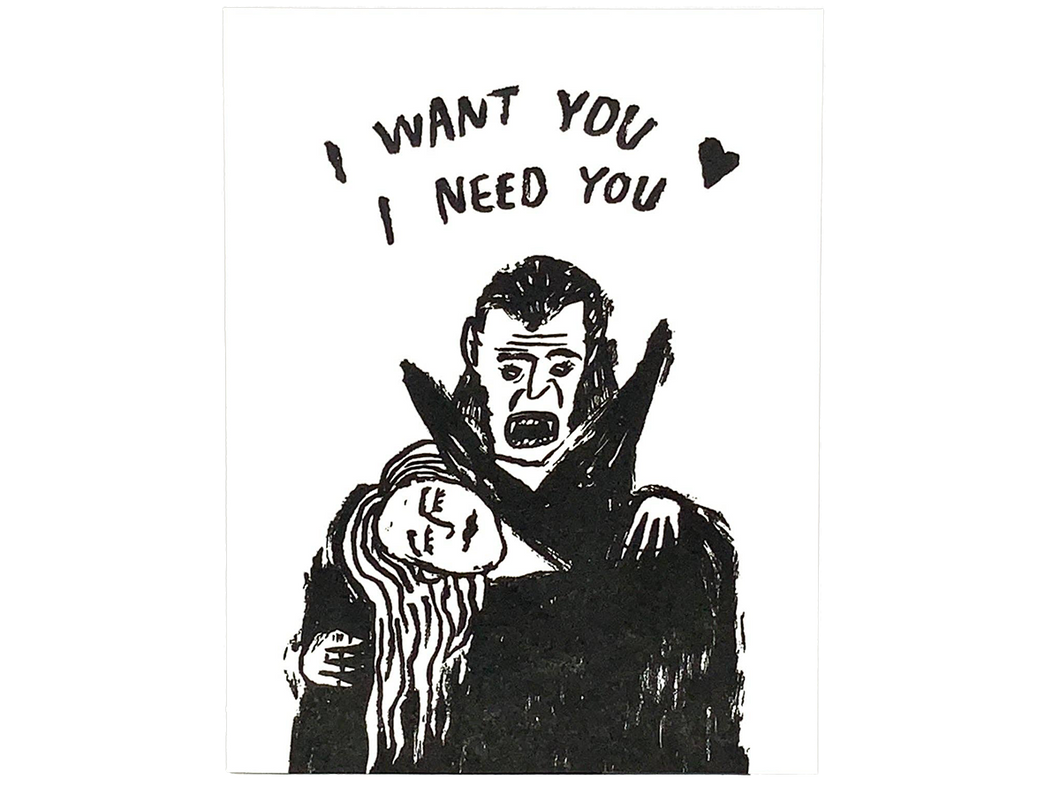 Want You Need You, Single Card