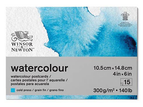 Watercolor Postcard Pad