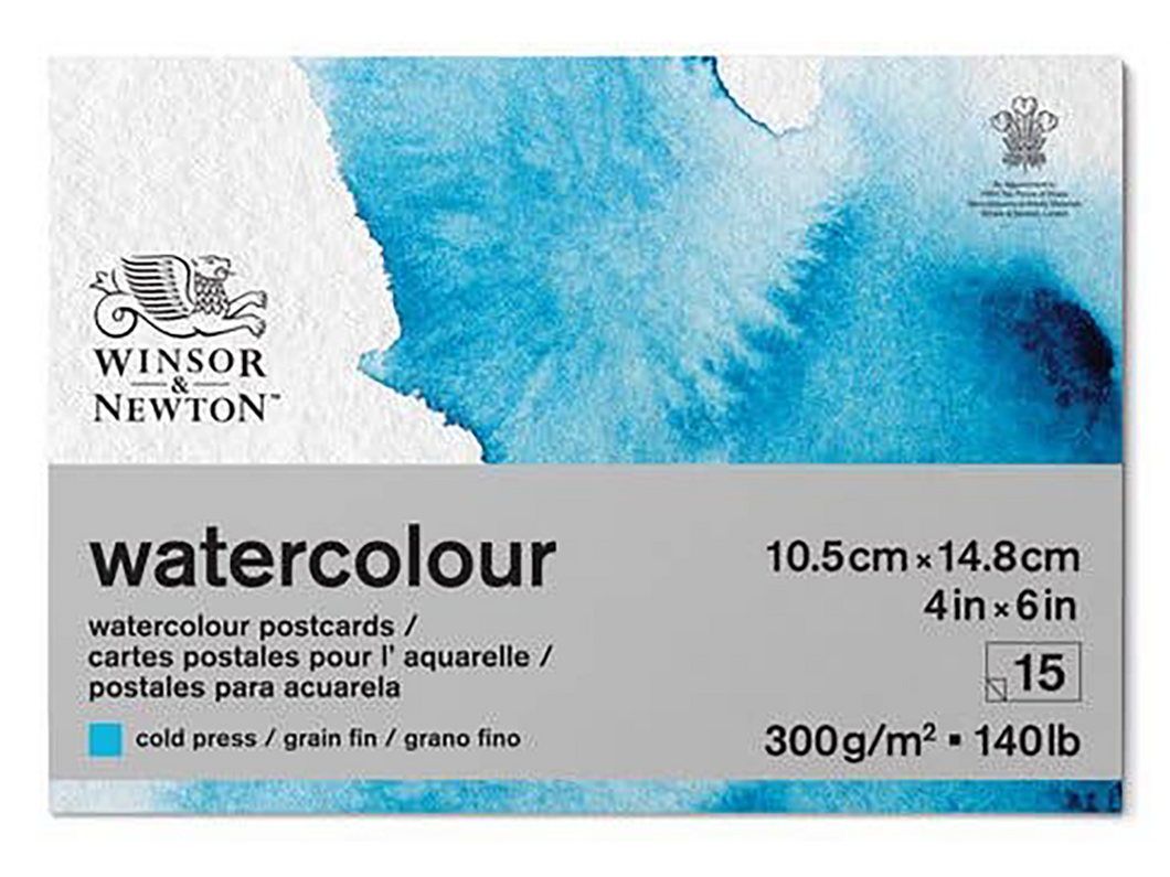 Watercolor Postcard Pad