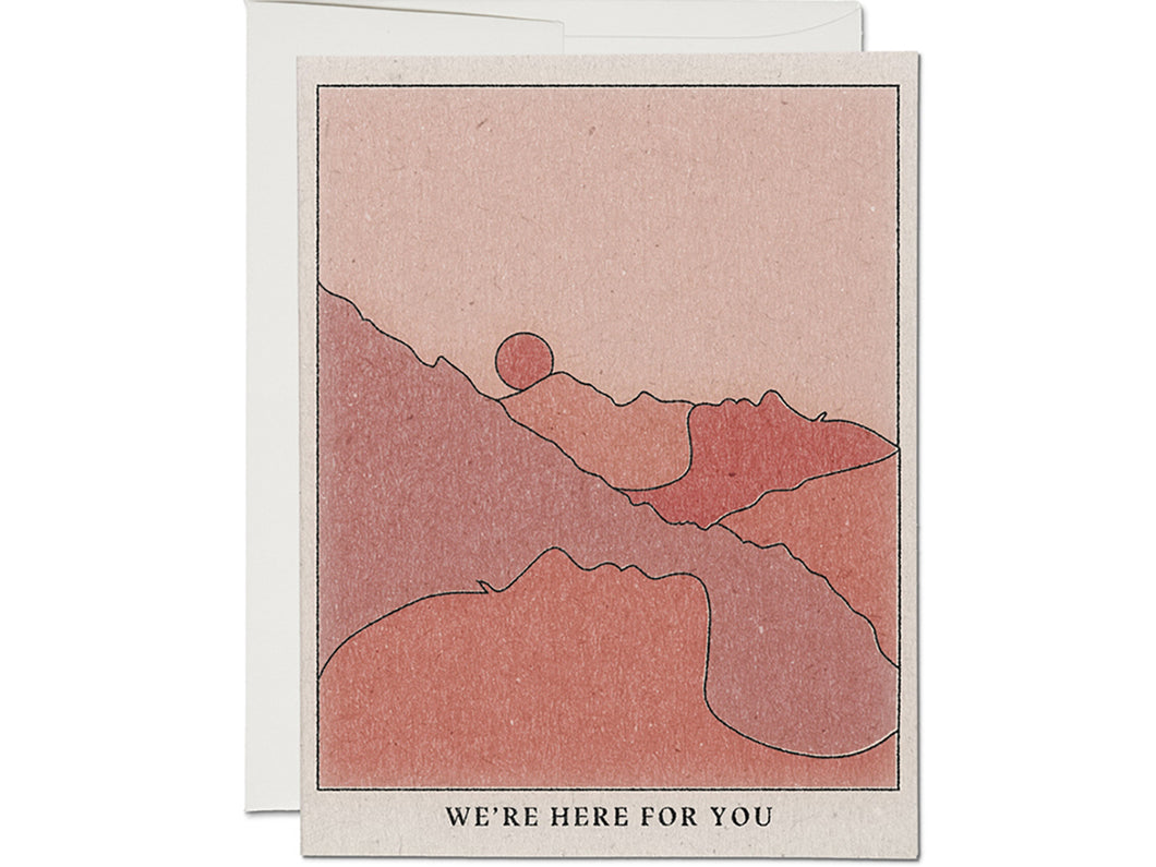 We're Here Mountains, Single Card