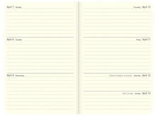 2026 Weekly Pocket Planner, National Parks