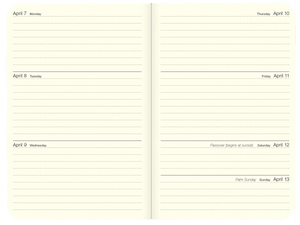 2026 Weekly Pocket Planner, National Parks