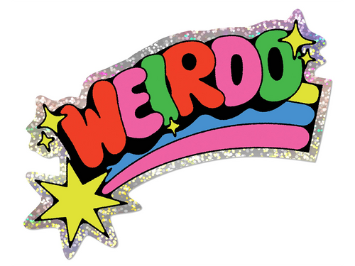 Weirdo Sticker