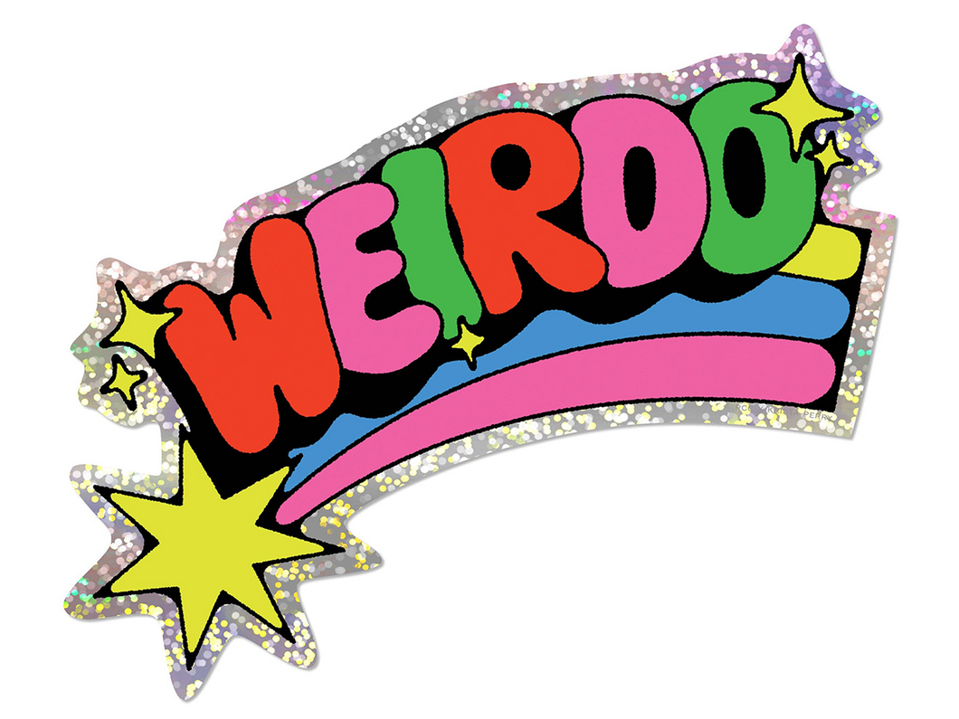 Weirdo Sticker
