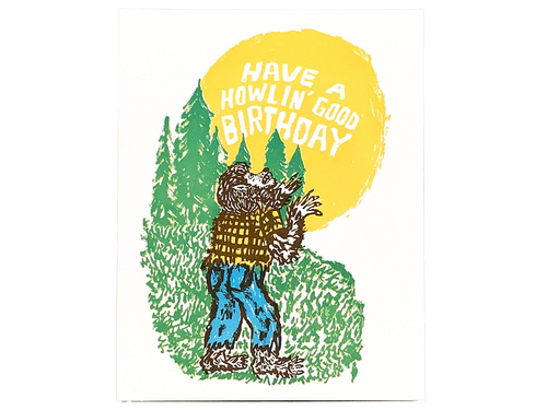 Werewolf Birthday, Single Card