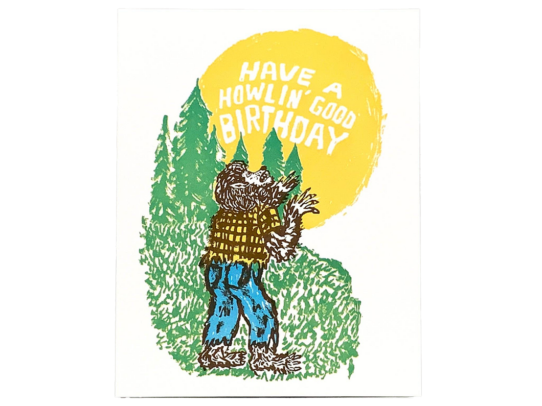 Werewolf Birthday, Single Card