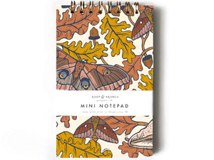 White Oak Mini Spiral Notepad