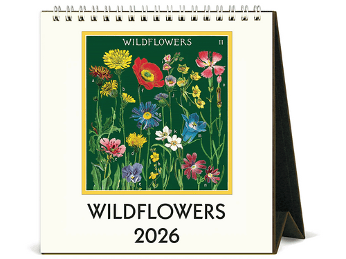 2026 Wildflowers Desk Calendar
