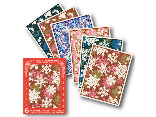 Assorted Winter Botanicals, Boxed Set of 6
