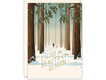Winter Walk Card