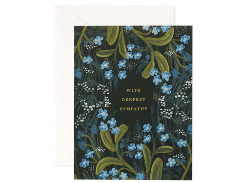 Sympathy Bouquet, Single Card