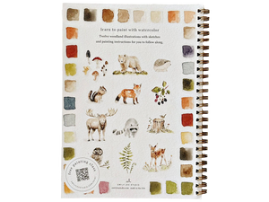 Woodland Watercolor Workbook