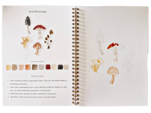 Woodland Watercolor Workbook