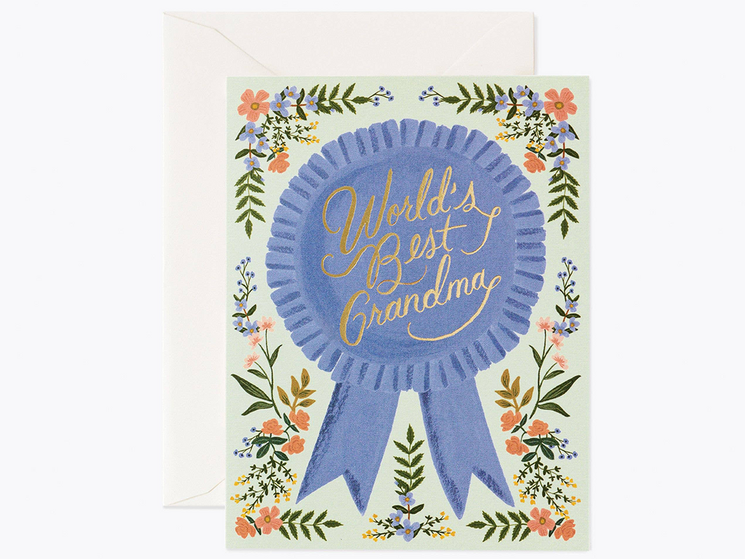World's Best Grandma, Single Card