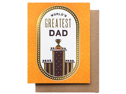 World's Greatest Dad, Single Card