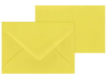 Color Vellum Mini Gift Card Set, Various Colors