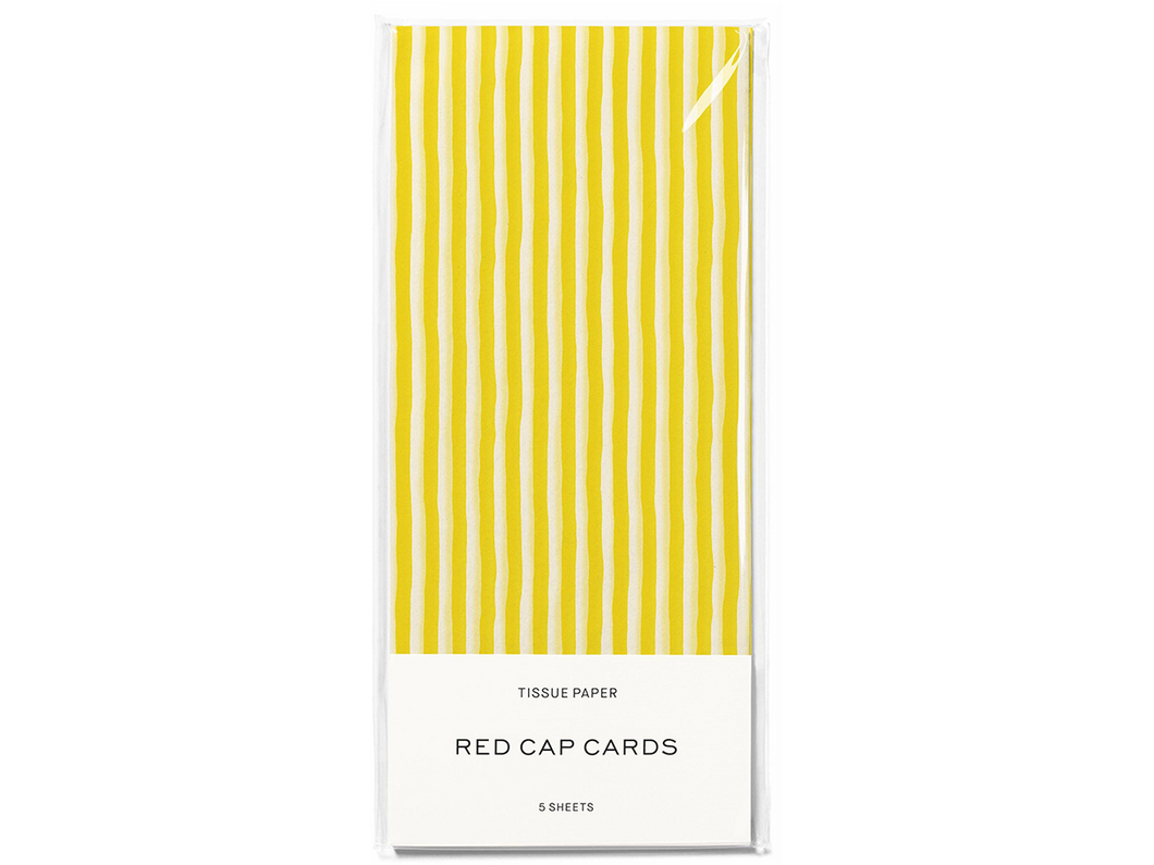 Yellow Stripe, Tissue Paper