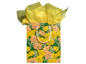 Yellow Stripe, Tissue Paper