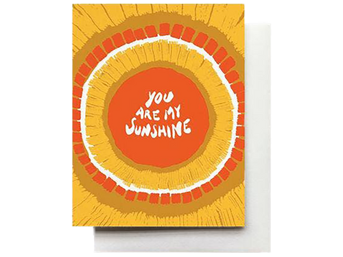 You Are My Sunshine, Single Card