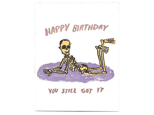 Still Got It Birthday, Single Card
