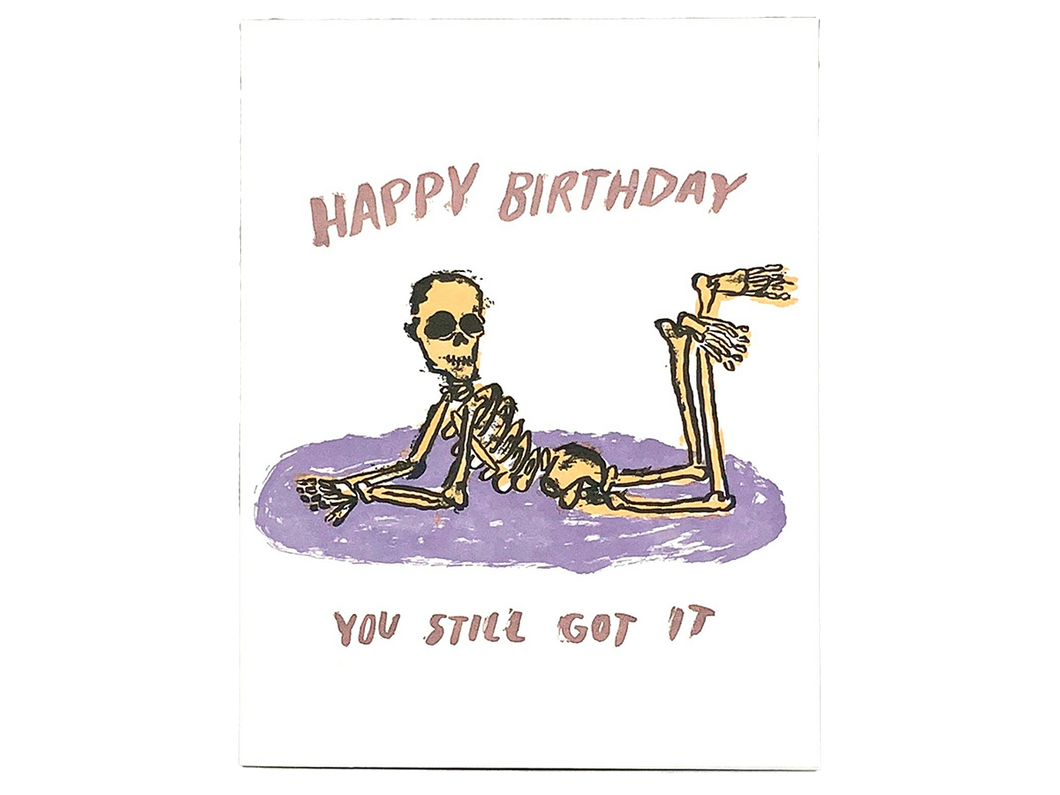 Still Got It Birthday, Single Card