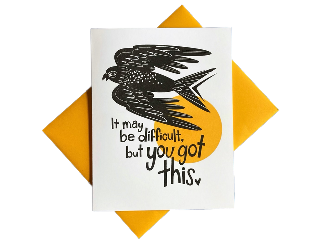 You Got This Bird, Single Card