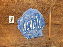Acadia National Park Postcard