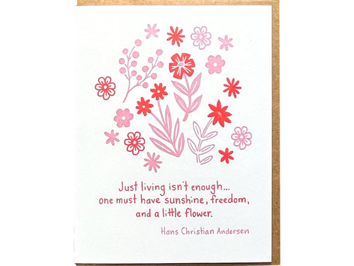 Andersen Quote Greeting Card