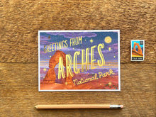 Arches Foil Postcard