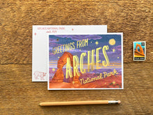 Arches Foil Postcard