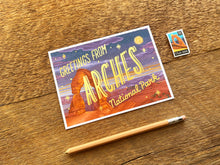 Arches Foil Postcard