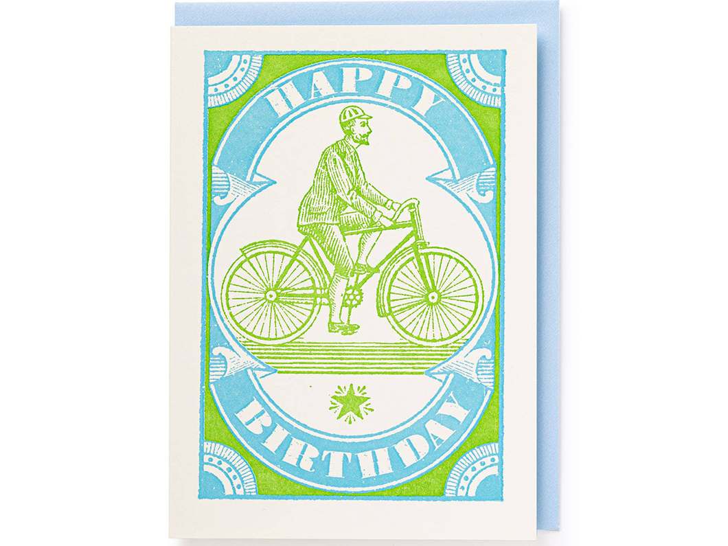 Bicycle Birthday, Single Card