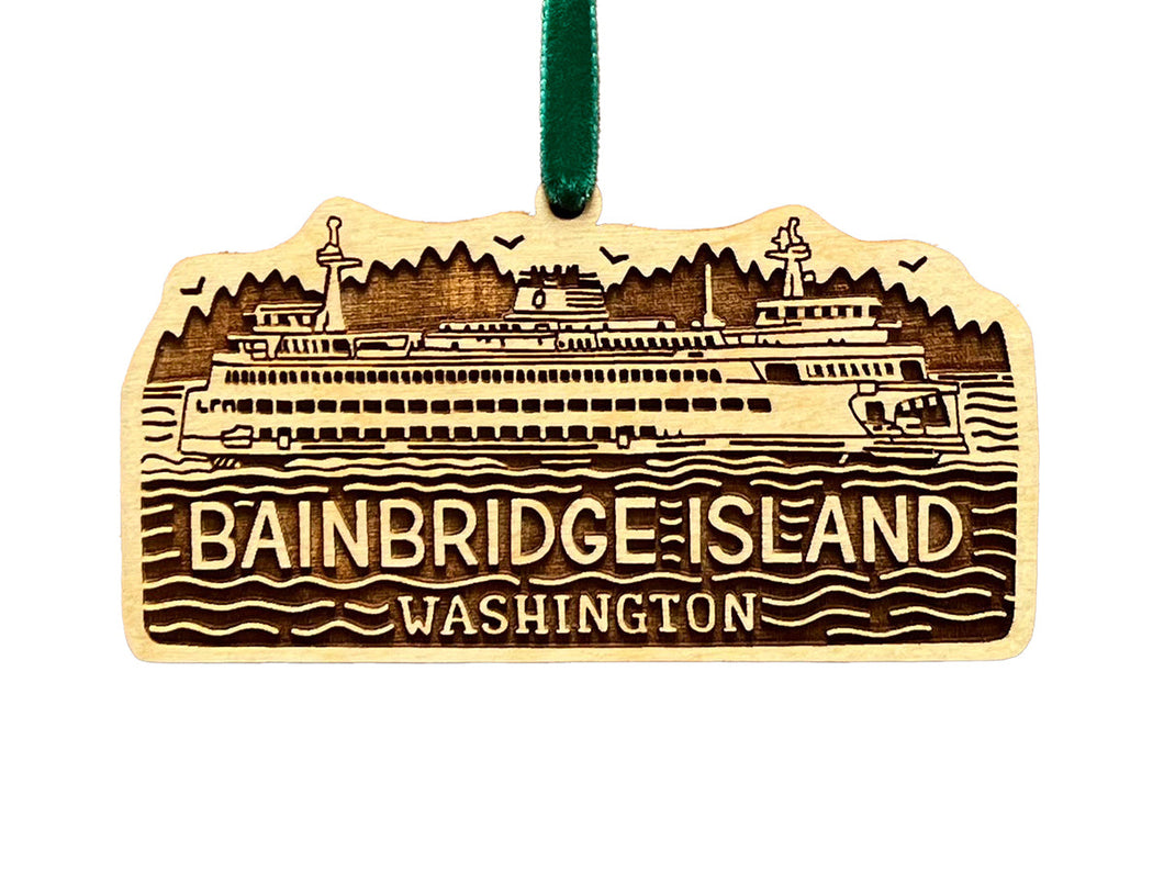 Bainbridge Island, WA Ferry Ornament