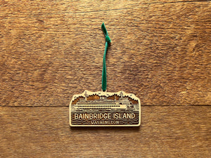 Bainbridge Island, WA Ferry Ornament