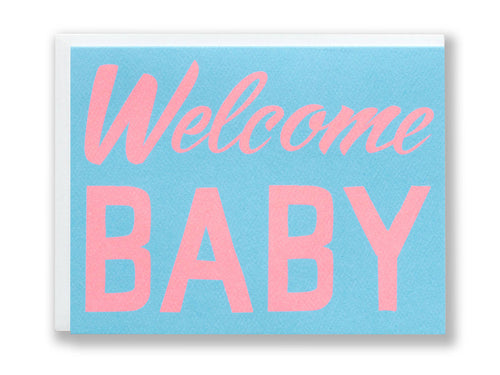 Welcome Baby, Single Card