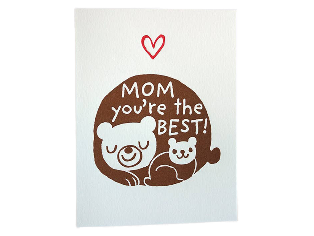 Best Mom Bear, Single Card