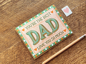 Best Dad Card