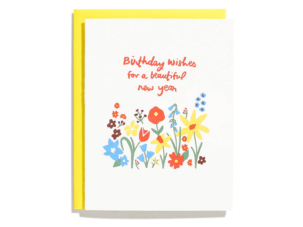 Birthday Wishes, Single Card