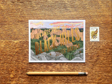 Black Hills Scenic Foil Postcard
