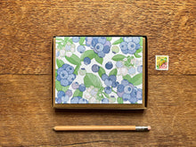 Blueberries, Greeting, Greeting Card