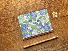 Blueberries, Greeting, Greeting Card