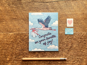 Bundle of Joy Greeting Card