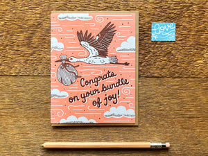Bundle of Joy Greeting Card