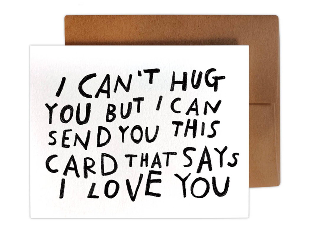 Can't Hug You, Single Card