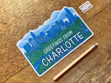 Charlotte North Carolina Scenic Postcard