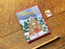 Christmas Cabin Card