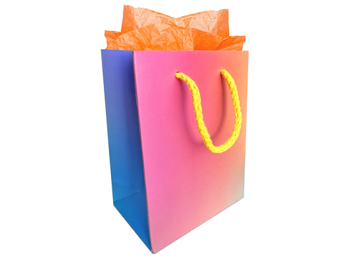 Colorful Gradient Small Gift Bag